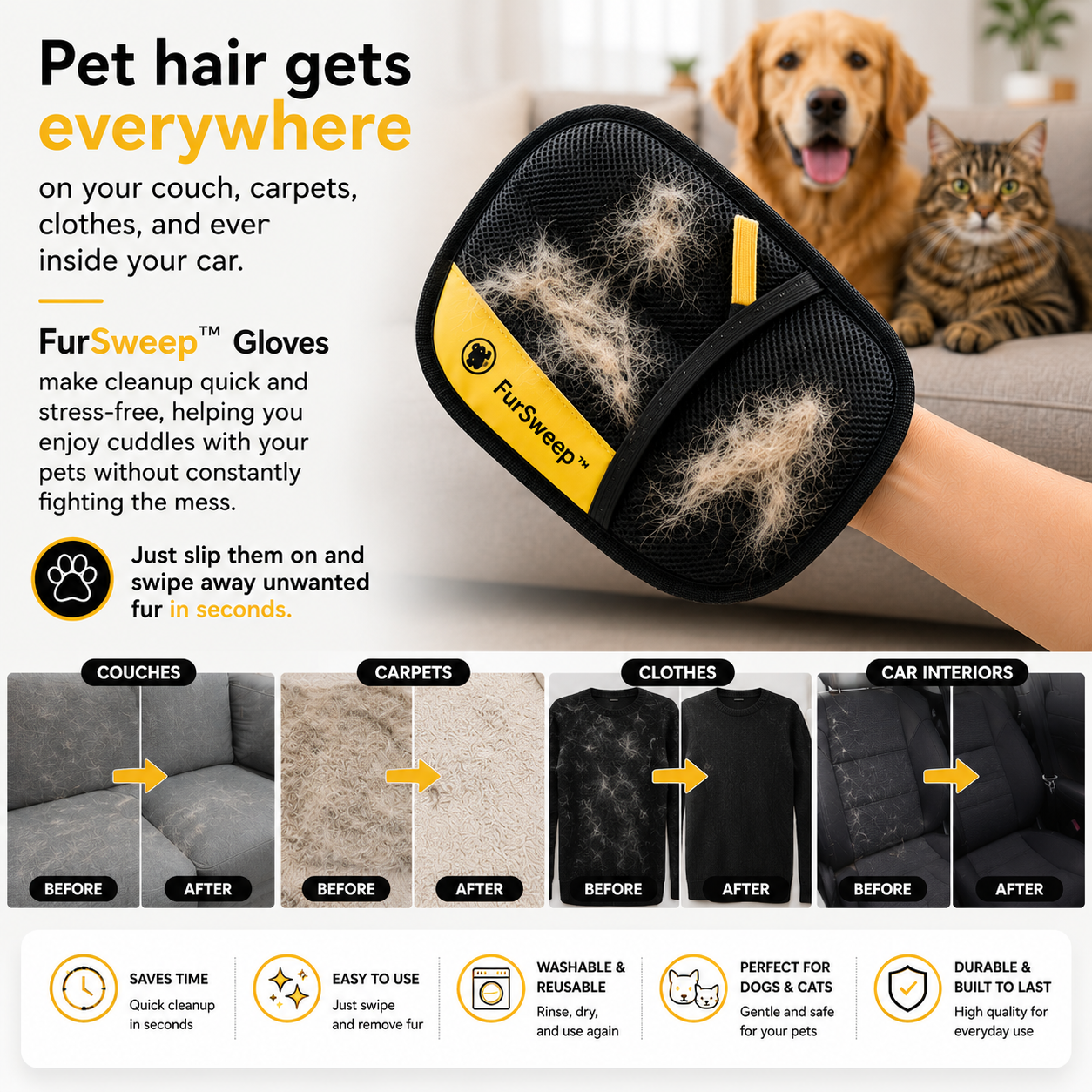 FurSweep™ Gloves